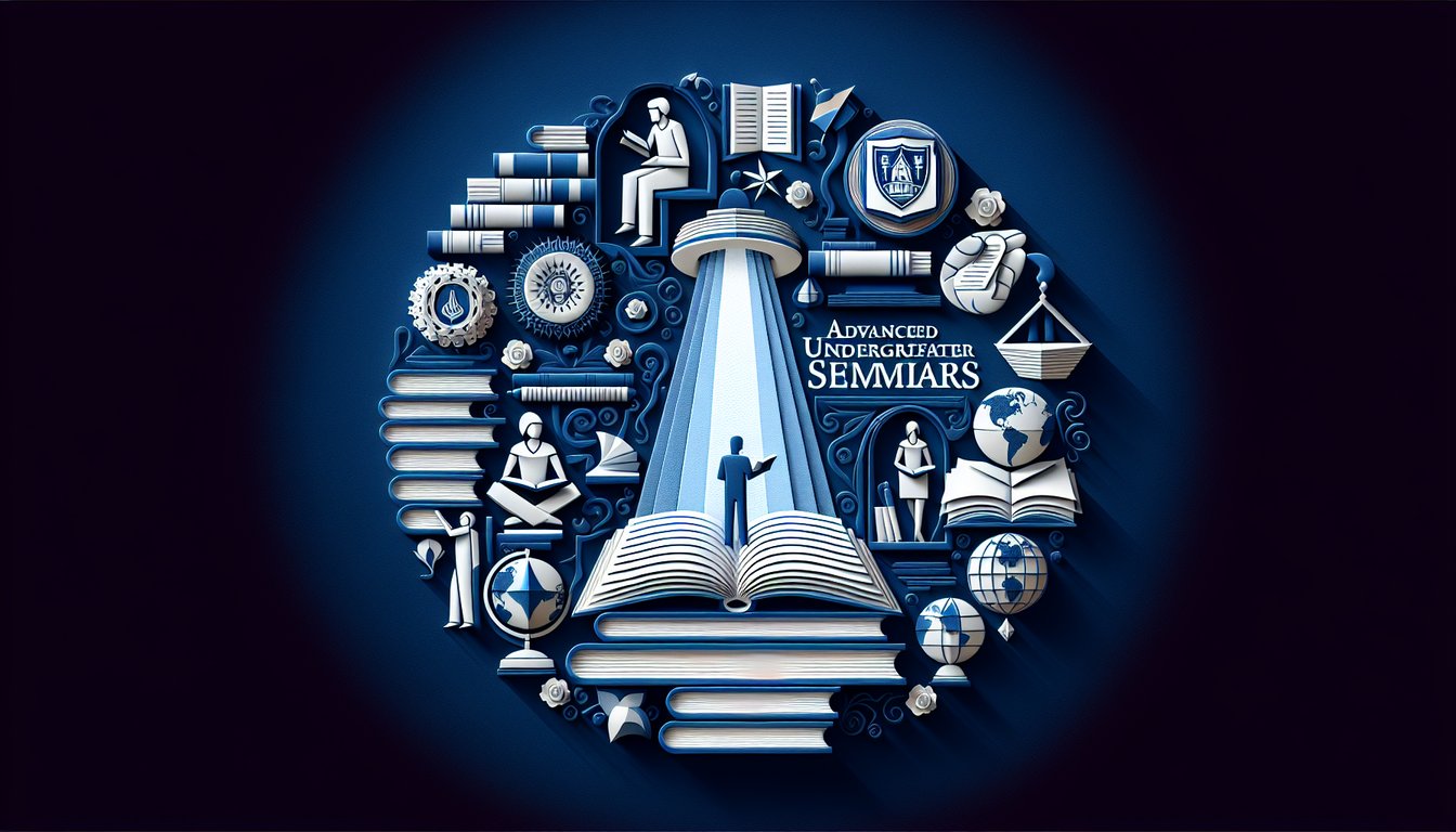 3D voxel art showcasing Advanced Undergraduate Open Seminar course