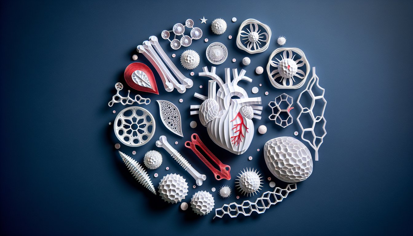 3D voxel art representation of Human Anat and Physiol Lab II course content