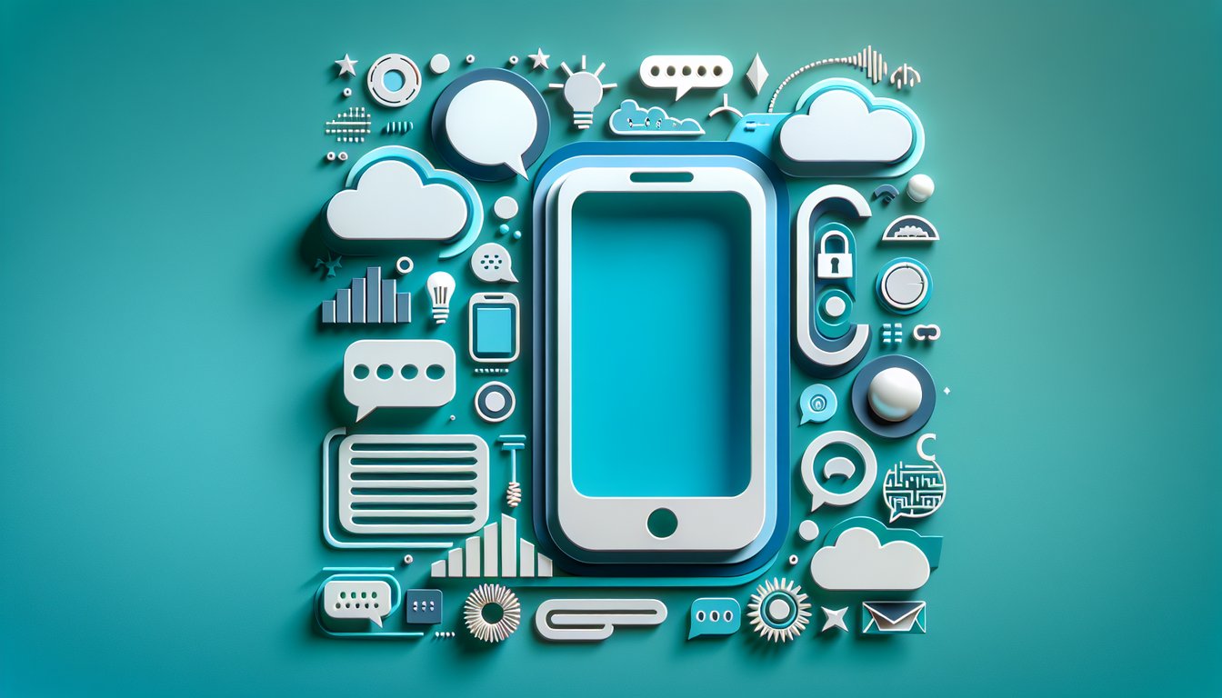 Paper art style chat bubbles and acronyms on teal background hint at a millennial quiz decoding text message slang