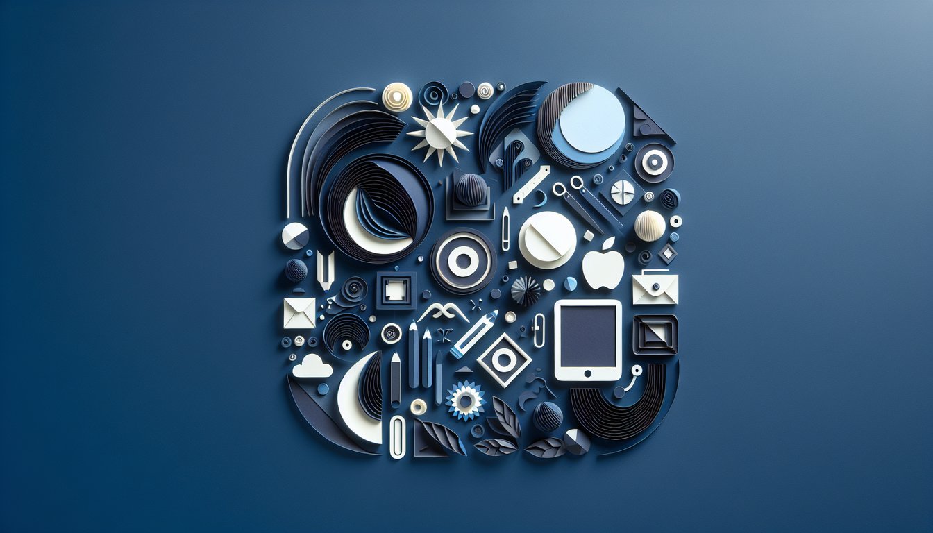 3D voxel art representing Introduction to Design II course content