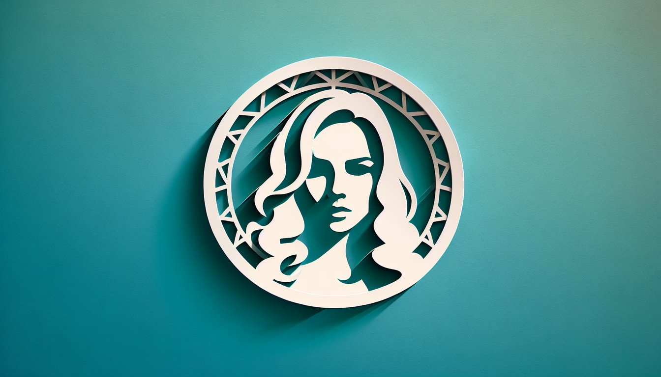 Paper art illustration of Katie Cassidy in Supernatural role with quiz invitation text on teal background