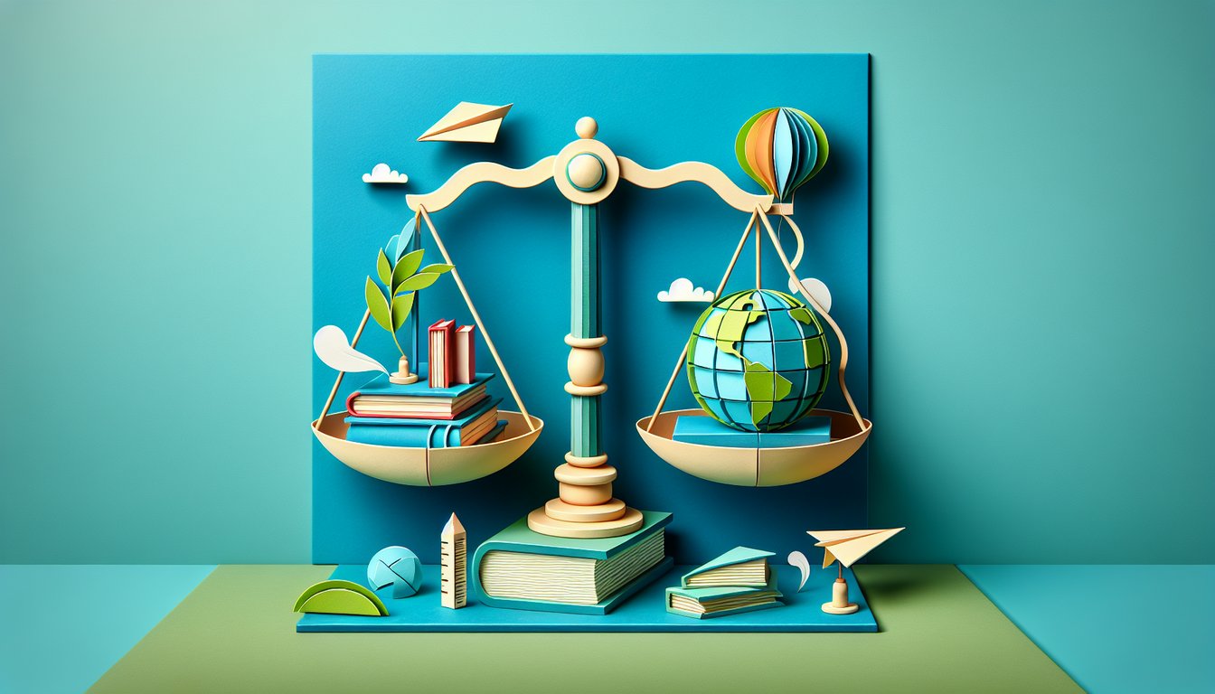 Paper art illustration for quiz testing knowledge on real facts vs fake statements on teal background