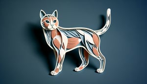 Free Cat Muscle Labeling Quiz - Identify Brachialis