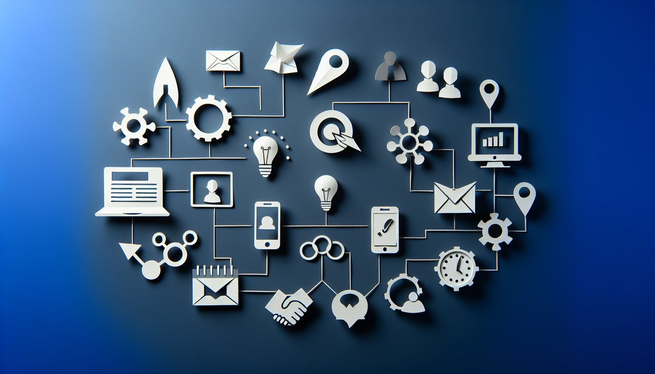 3D voxel art illustrating Public Relations Strategies course content