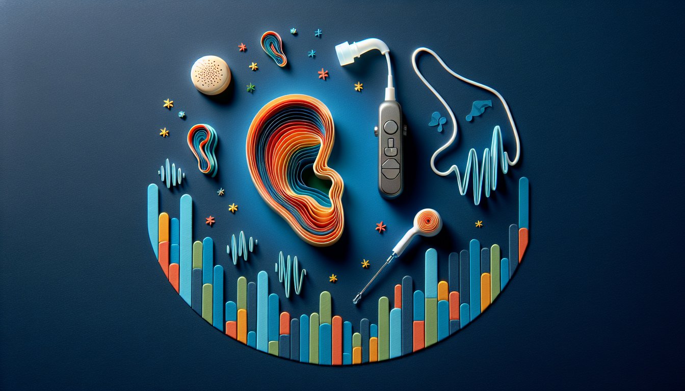 3D voxel art showcasing the concept of Educational Audiology course
