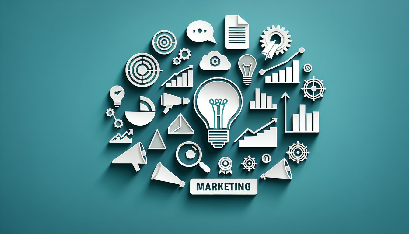 Paper cut style marketing quiz graphic with check mark and cross icons on teal background inviting true false challenge.