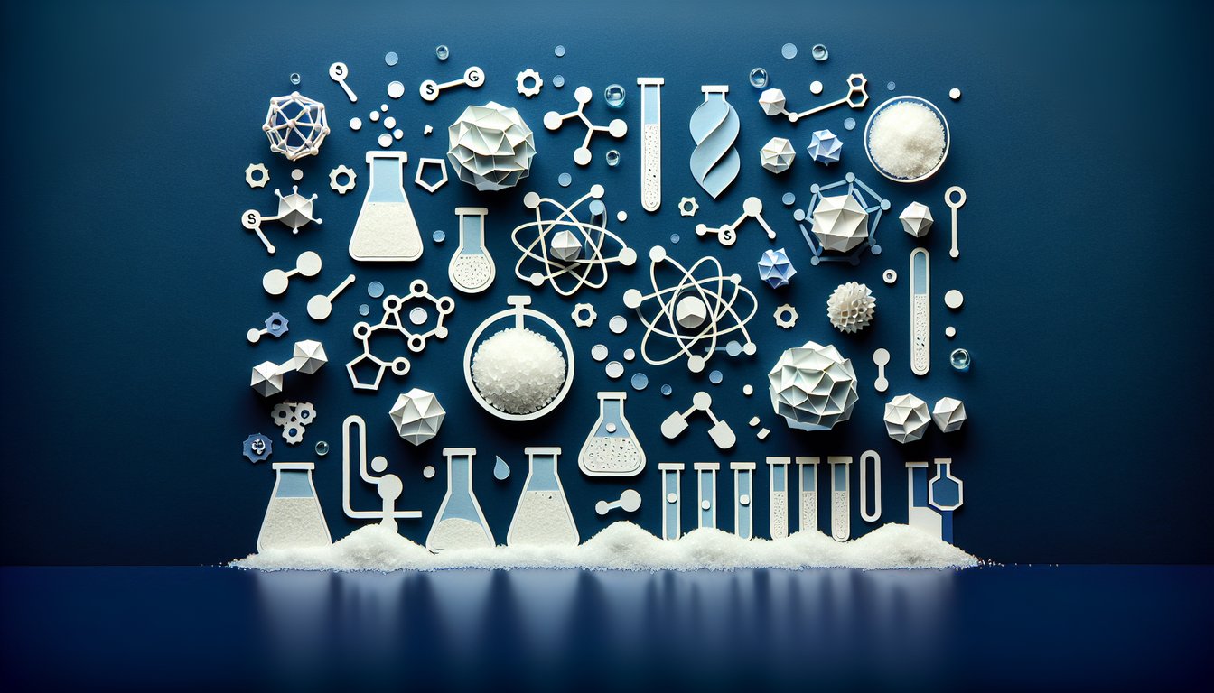 Paper art depicting a trivia quiz about Salty Science Splash for middle school students.