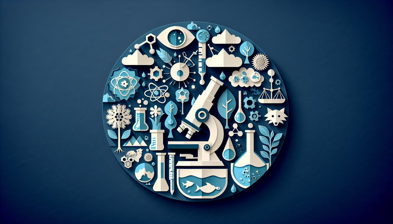 3D voxel art representing Science and Environmental Policy course