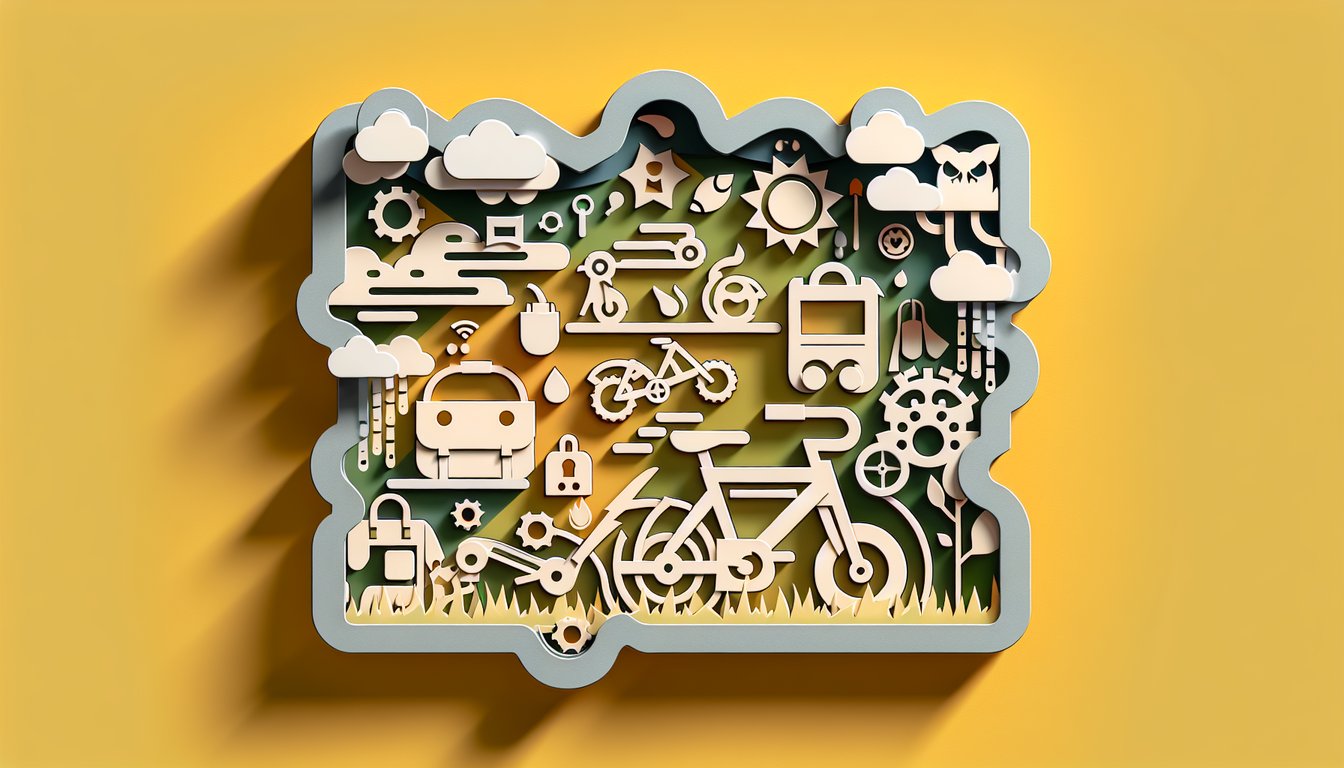 Paper art illustration for Pokemon Yellow knowledge quiz on a golden yellow background