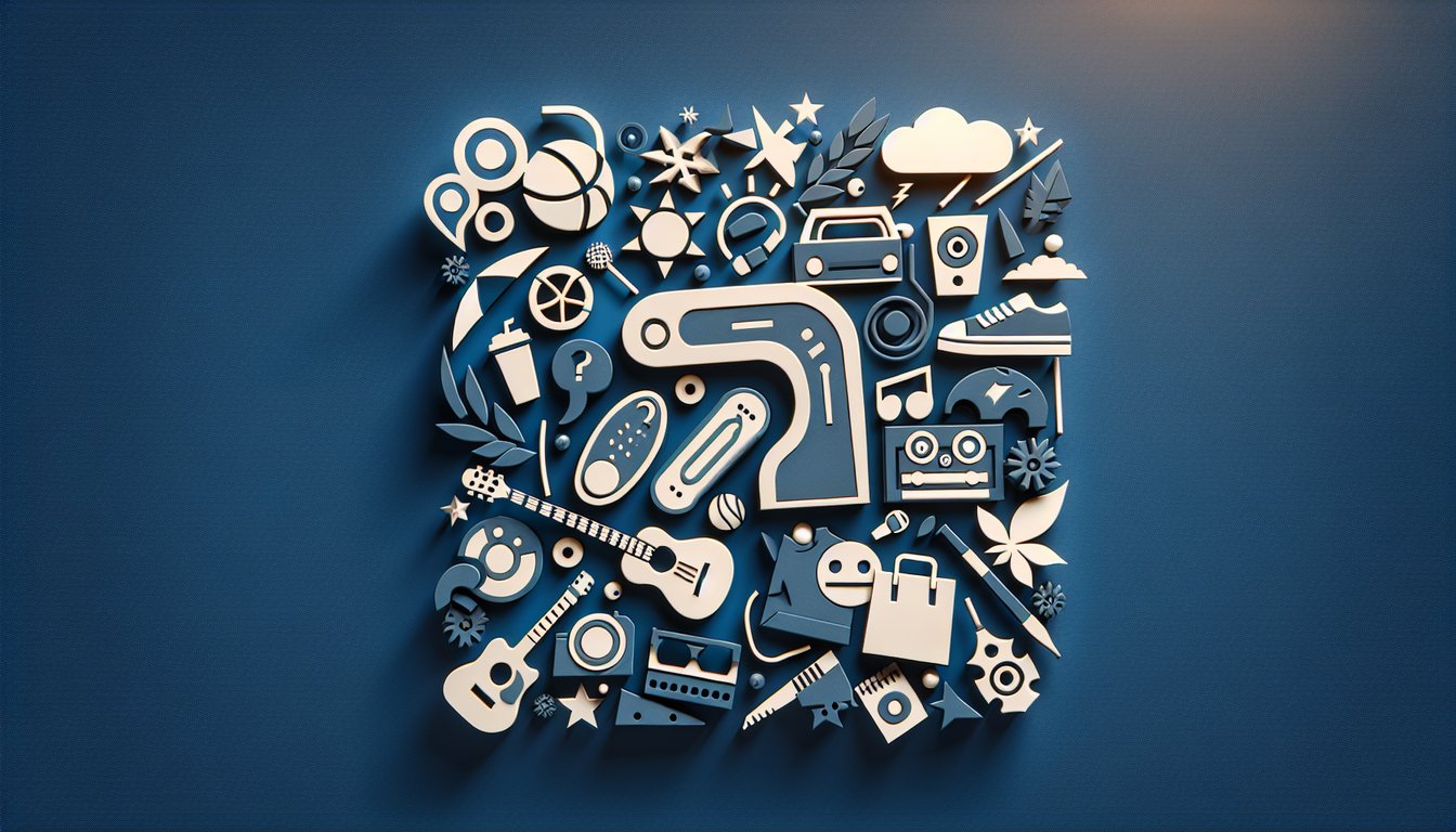 Paper art illustration for a bro culture quiz on a dark blue background