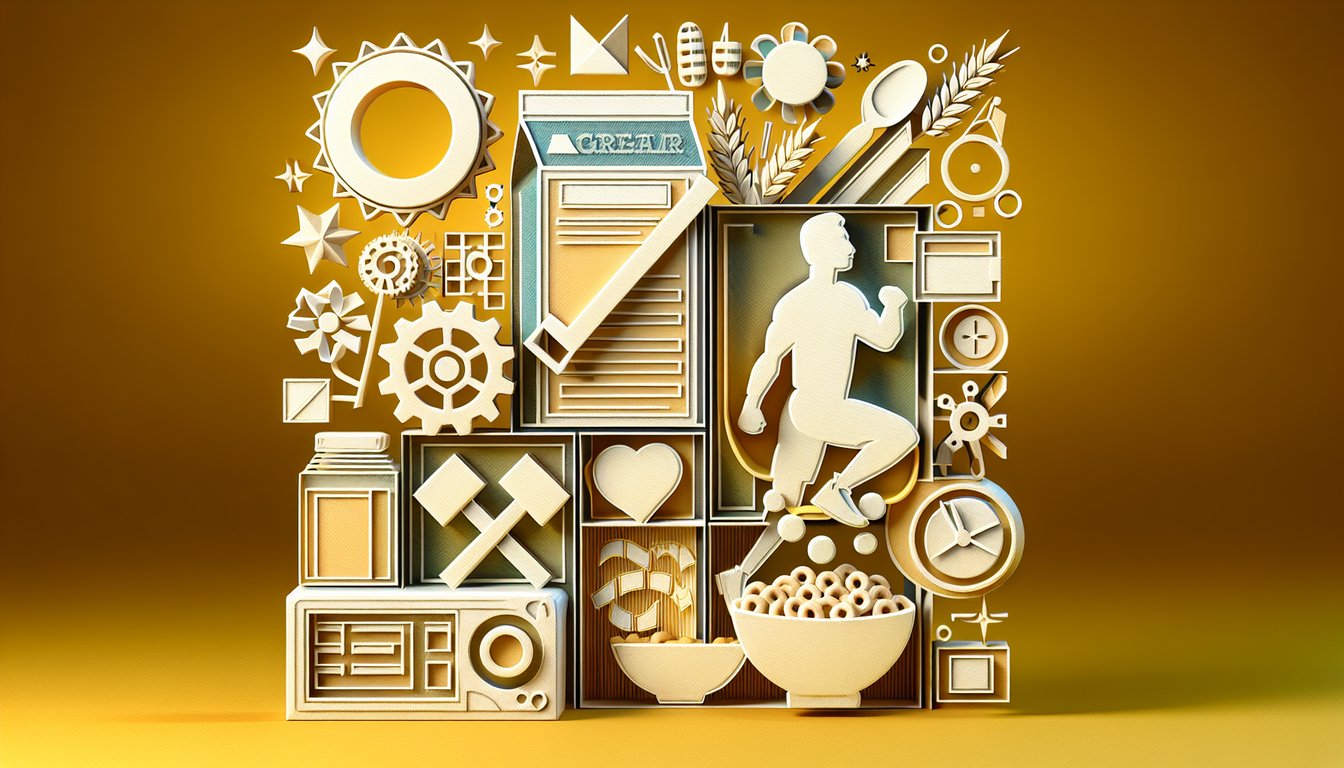 Paper art illustration for Caitlyn Jenner quiz with facts about her life and achievements on a golden yellow background.
