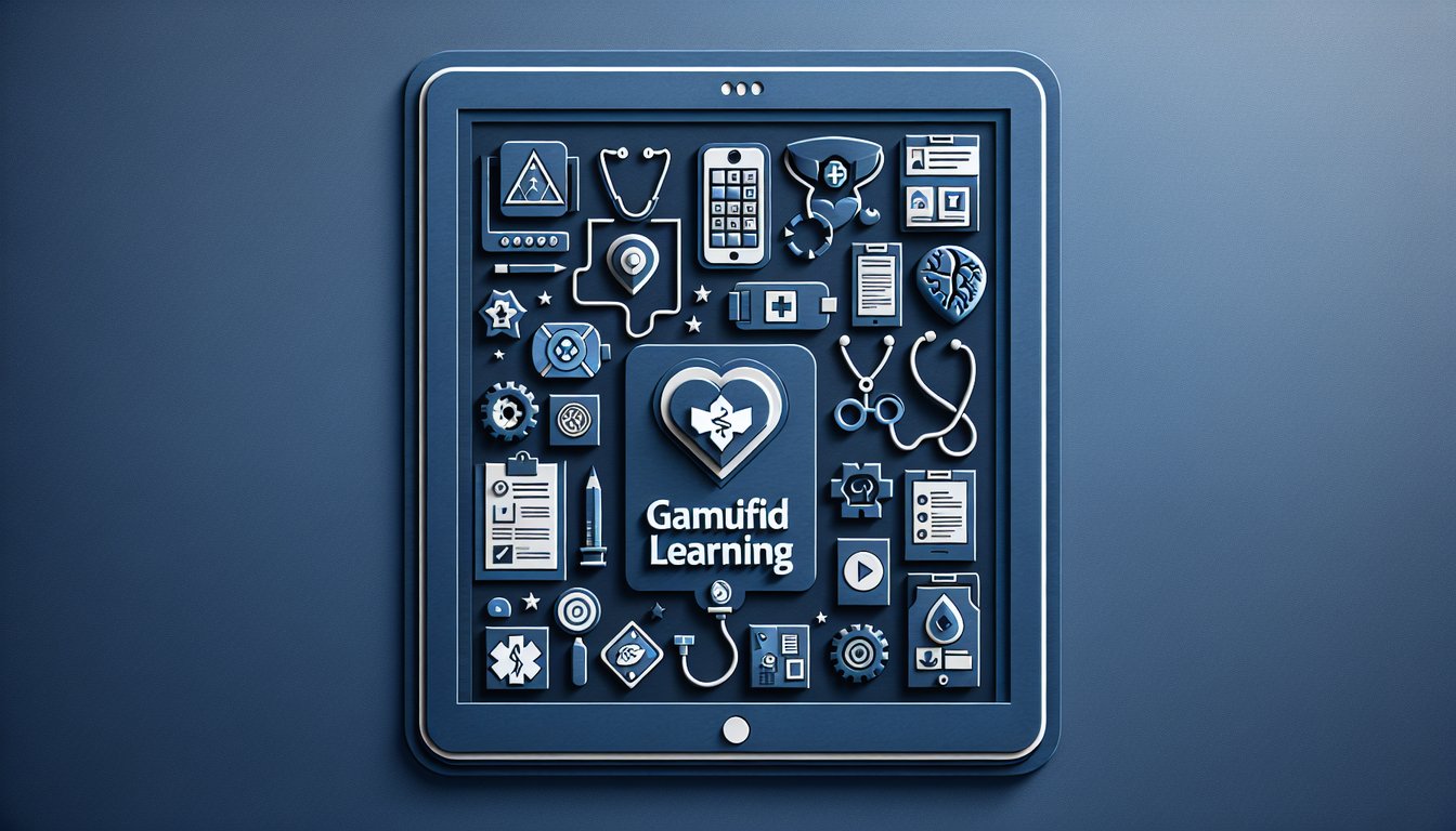 3D voxel art showcasing Gamified Learning in Broadly Defined Medical Education course