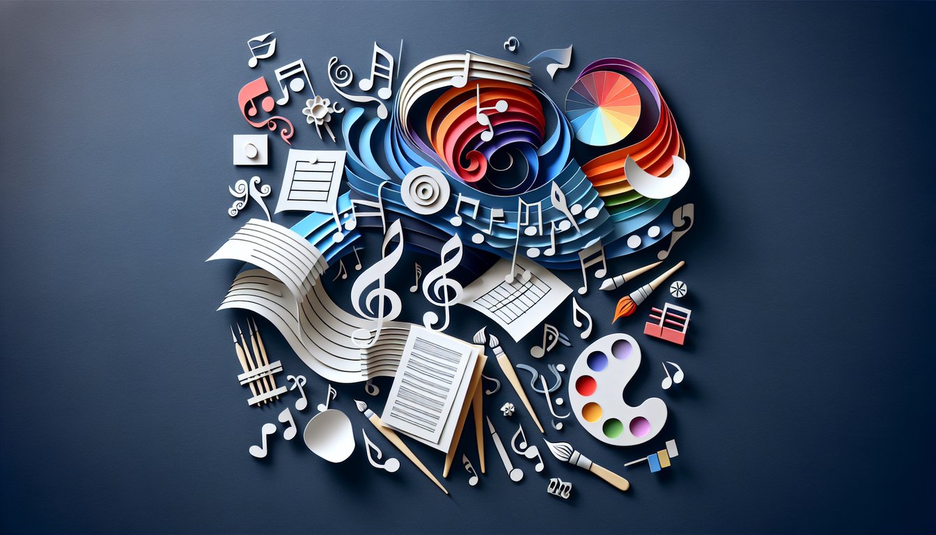 3D voxel art representation of the Composition Theory and Practice course