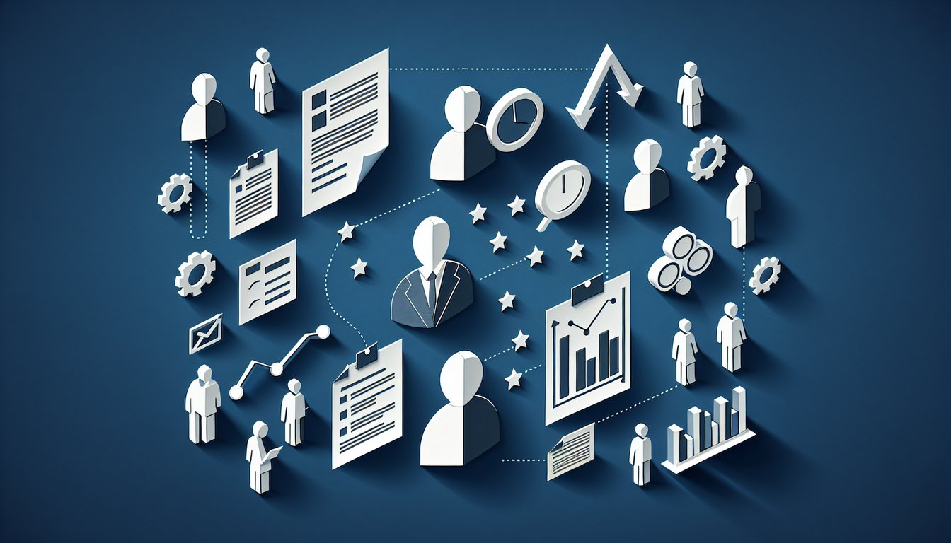 3D voxel art illustrating the course content for Managing Projects and Teams