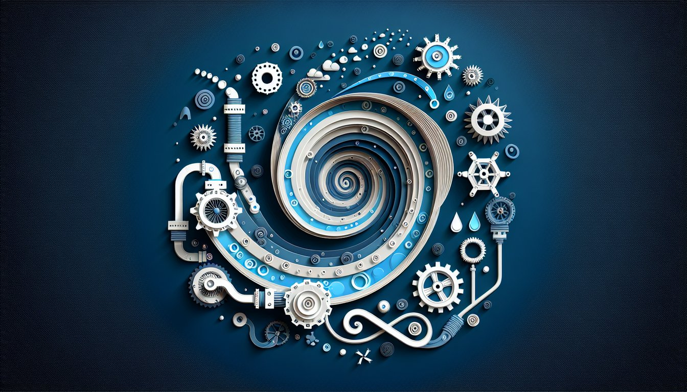 3D voxel art illustrating concepts from the Fluid Mechanics Seminar course