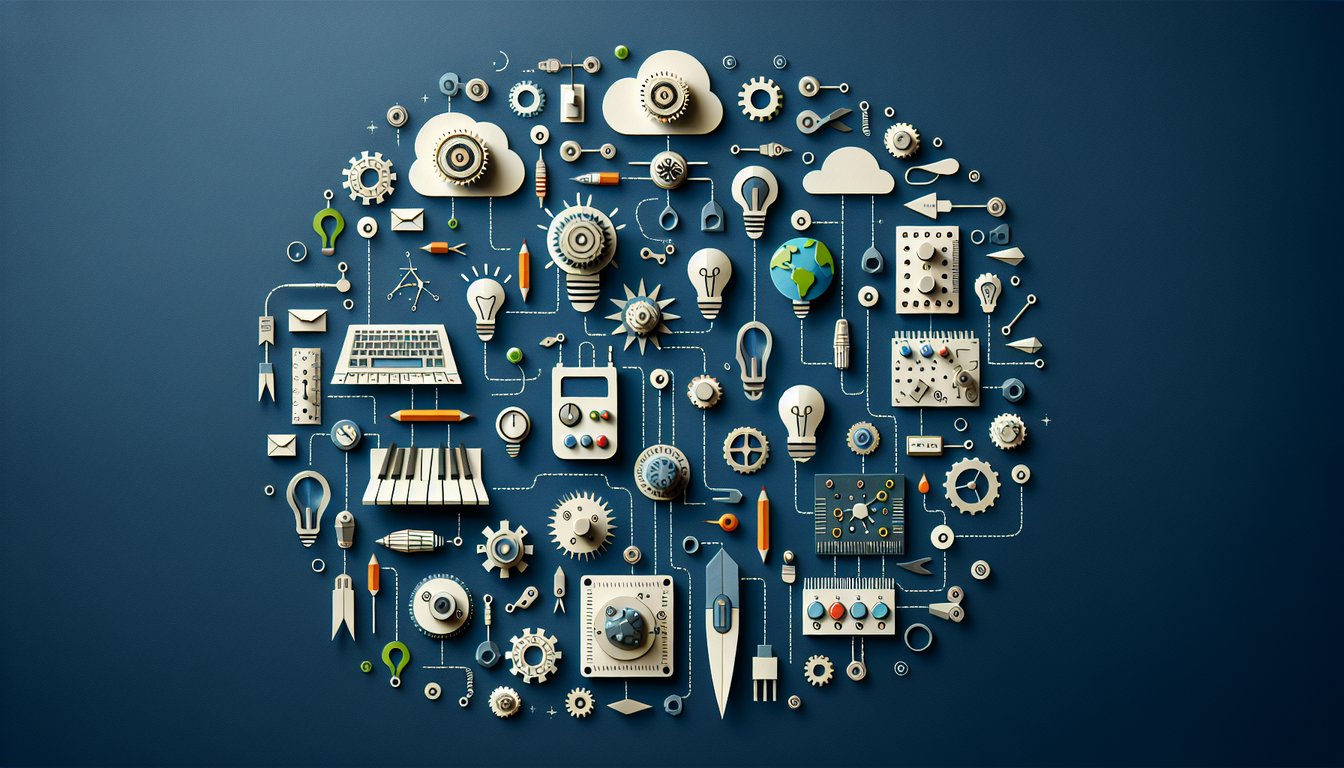 Paper art illustrating a fun and engaging Circuit Mastery Challenge for high school students.