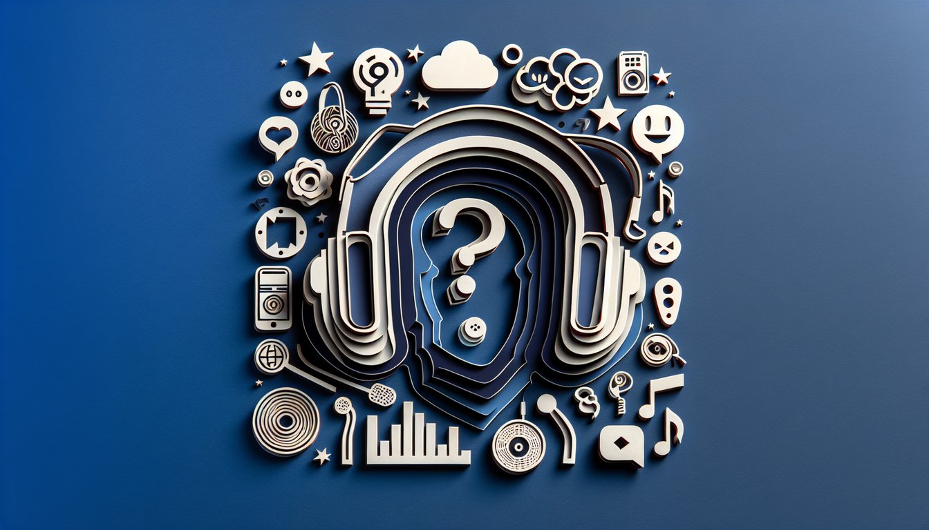 Paper art illustration for ATEEZ alter ego quiz on a dark blue background