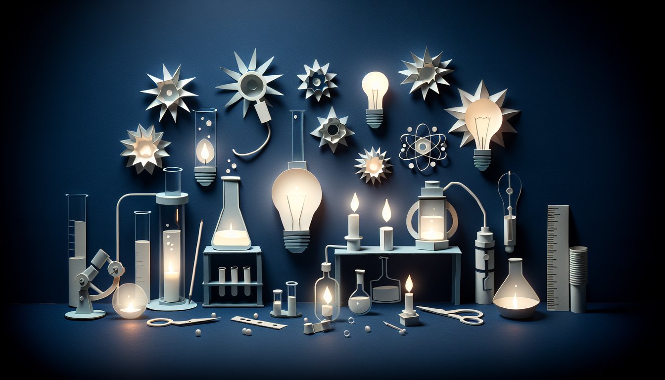 3D voxel art showcasing The Lighting Laboratory course, highlighting high-quality light design techniques.