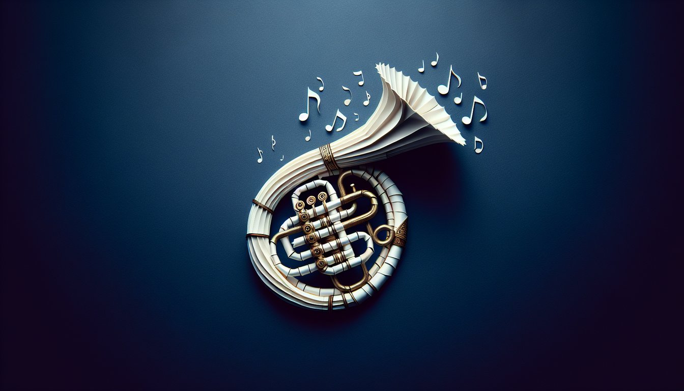 3D voxel art showcasing the Supp Brass Inst Horn course in high quality.