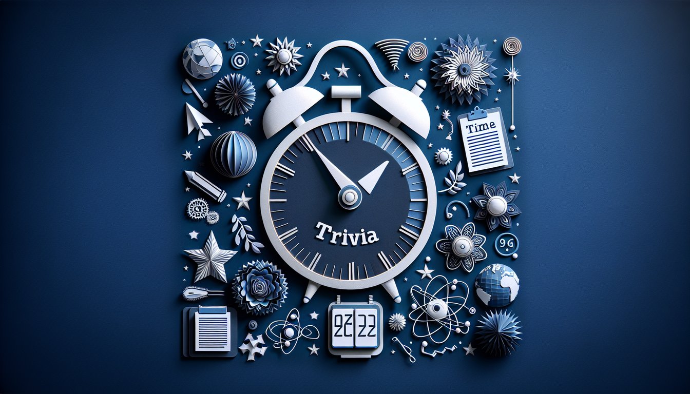 Paper art representing a trivia quiz for high school astrophysics students