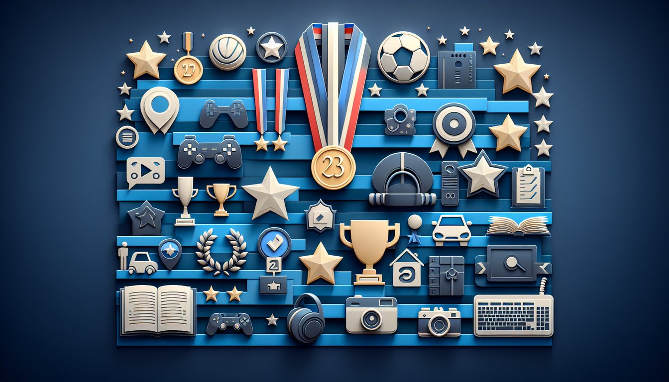 paper art of Andrew Davila portrait with question marks challenge yourself free quiz dark blue background