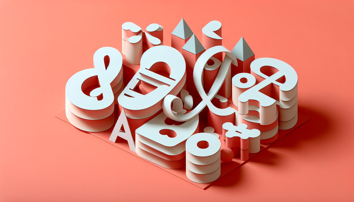 paper art illustration of algebraic expressions monomials binomials polynomials on coral background quiz promotion