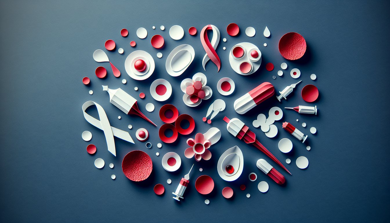 3D voxel art illustrating HematologyOncology course content