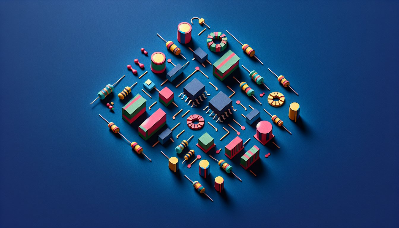 3D voxel art symbolizing the Analog Circuits and Systems course