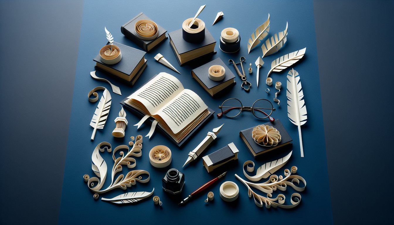 3D voxel art showcasing Advanced Grammar course material and study resources
