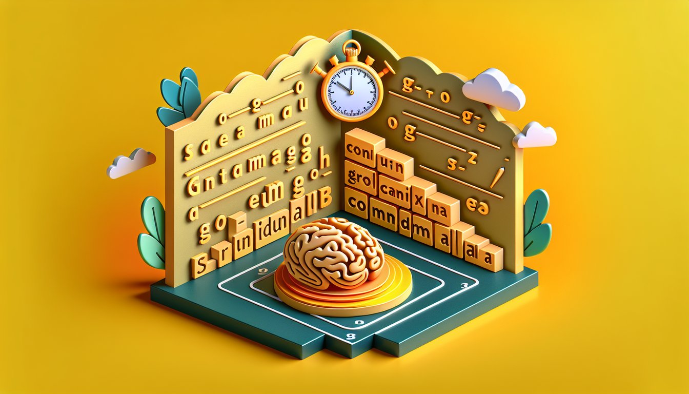 Paper art quiz design with text test your conditional sentences skills and example if clauses on golden yellow background