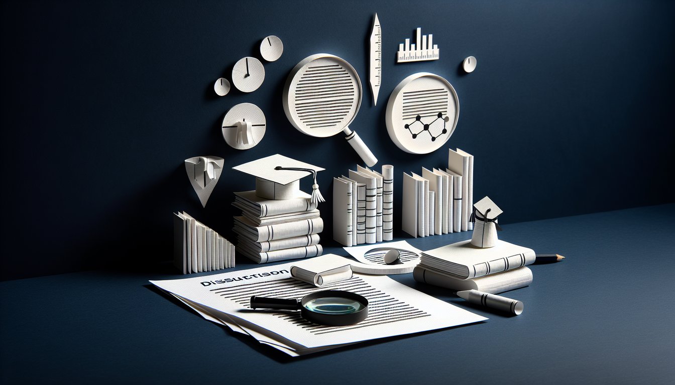 3D voxel art illustrating the Dissertation Research course