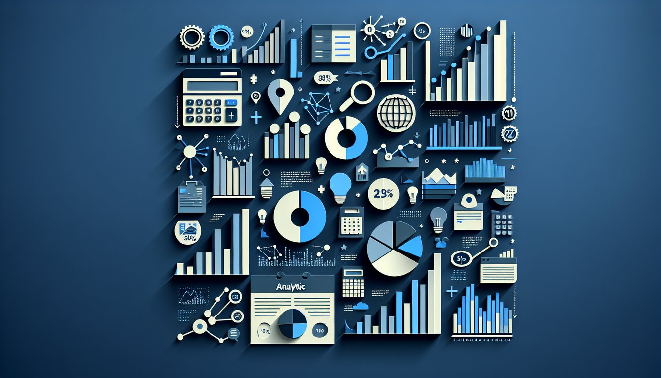 3D voxel art representing Business Analytics I course material