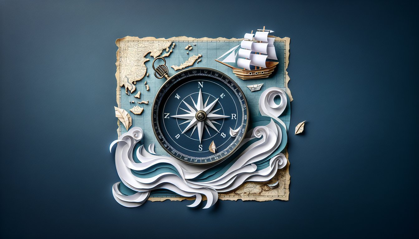 3D voxel art representing the NavigationNaval Operations I course