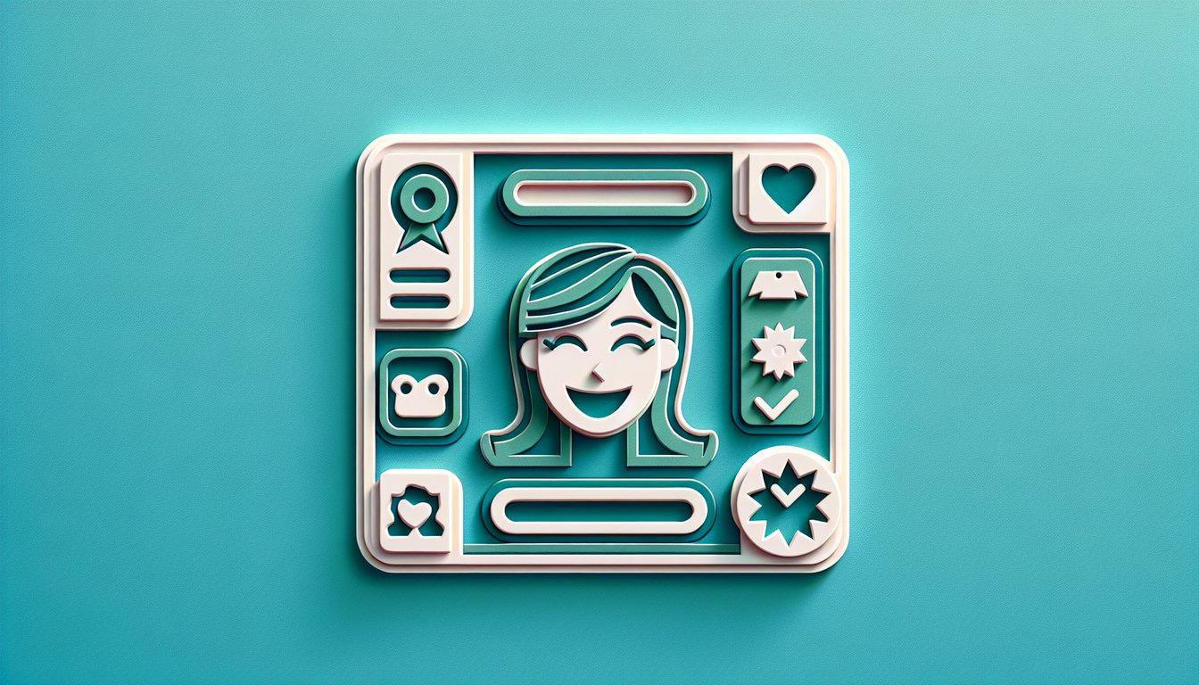 Paper art illustration of Kuromi with interactive quiz elements and fun fact badges on teal background