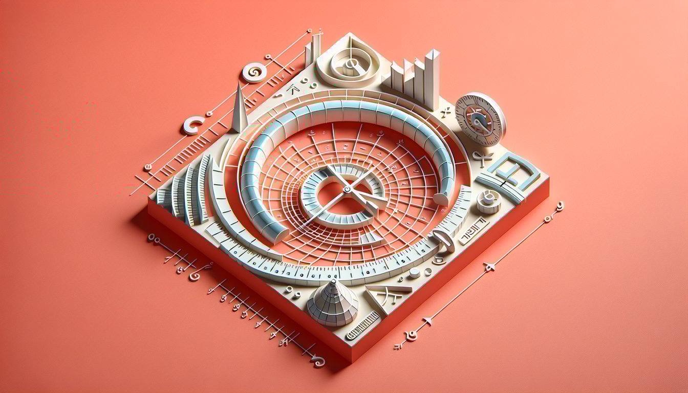 Paper art illustration with log expressions and math symbols on coral background for expanding and condensing logs quiz