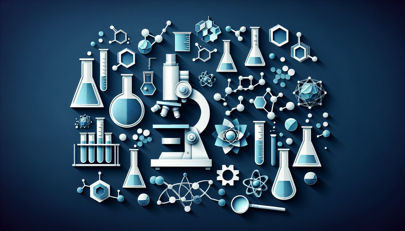 3D voxel art representing Analytical Chemistry Seminar course