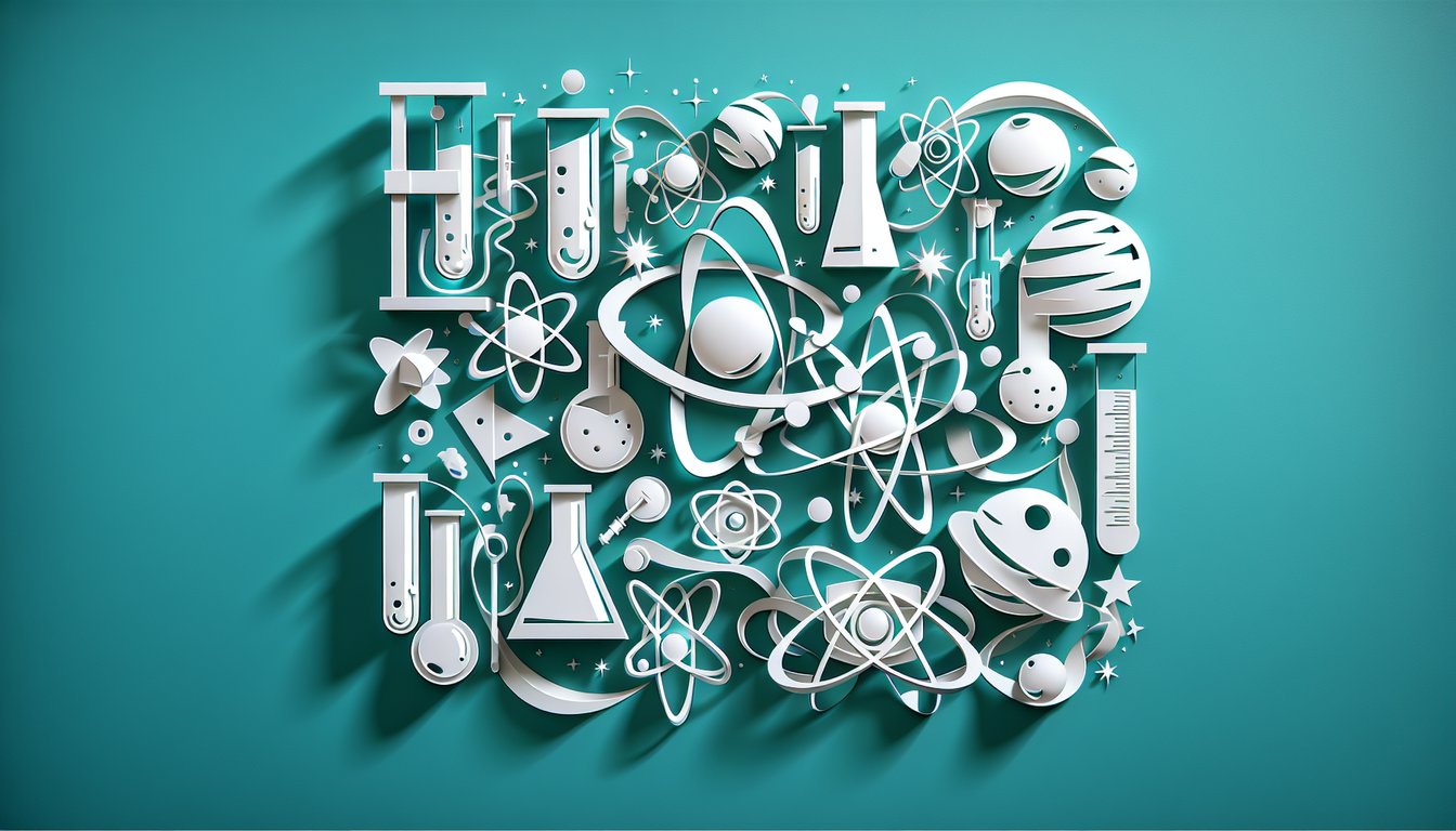 Paper art quiz promo for Big Bang Theory trivia challenge fun questions test your fandom on teal background
