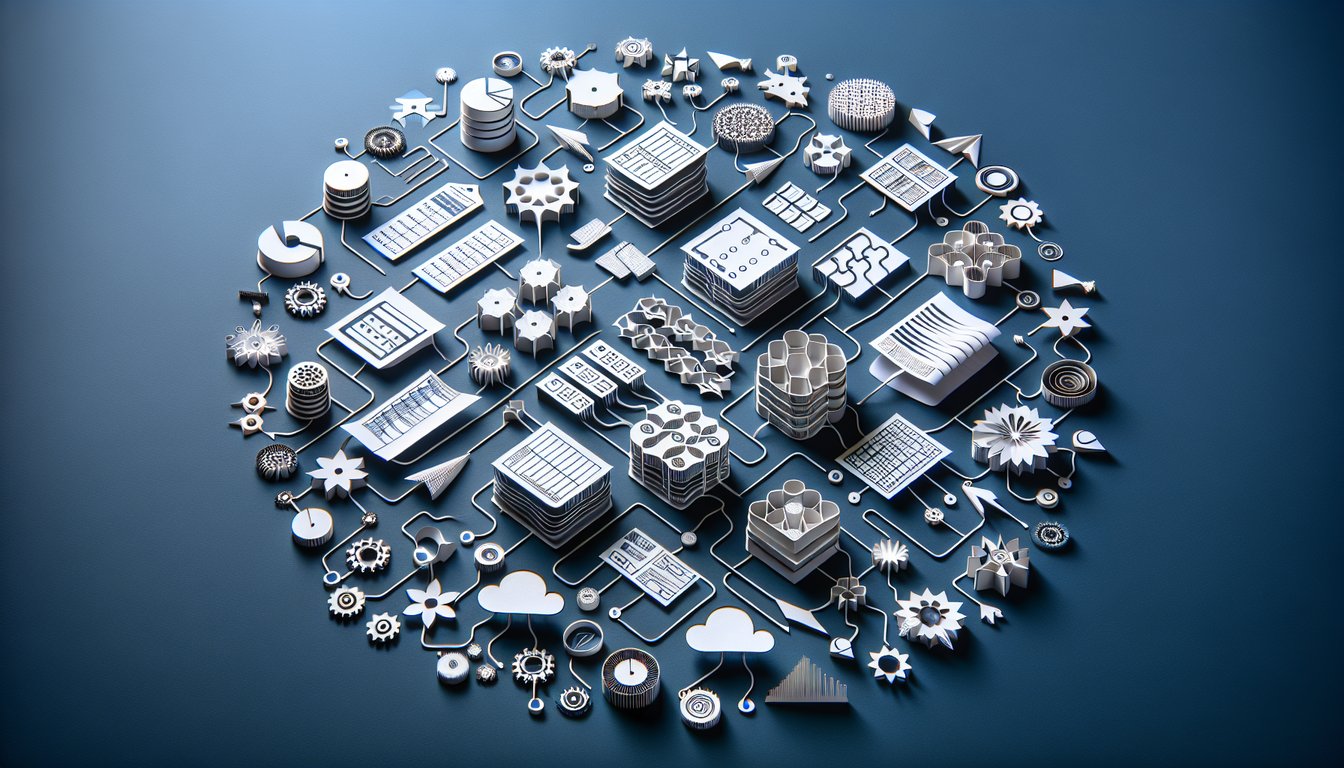 3D voxel art for Database Design and Prototyping course