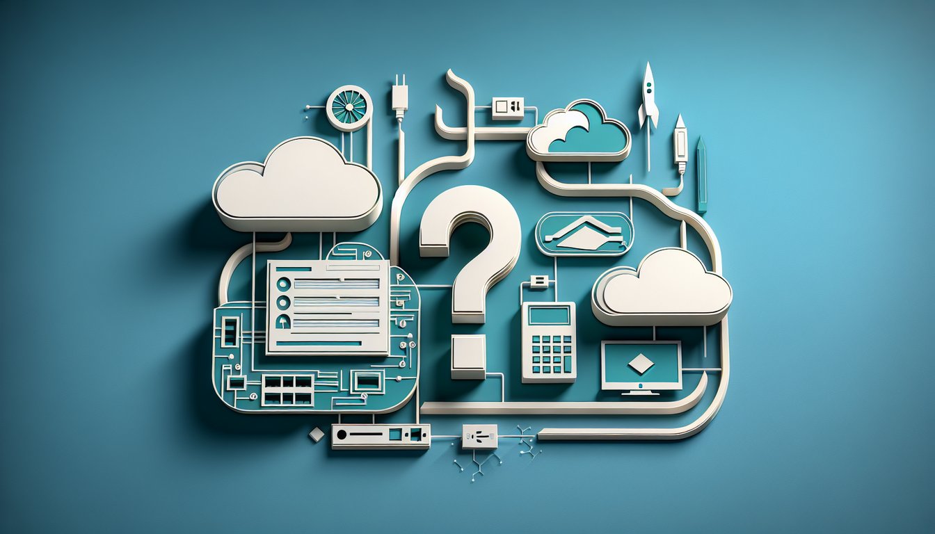 Paper art network cables and switches on teal background free CCNA quiz testing routing and switching knowledge