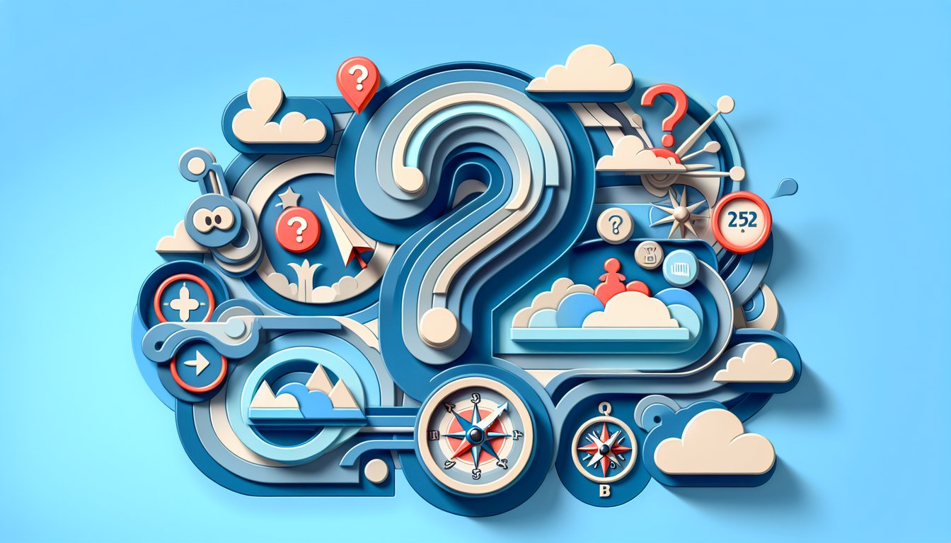 Paper art illustration showing stylized DuckTales characters around quiz title on sky blue background