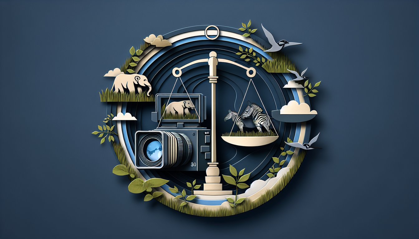 3D voxel art representing The Art and Ethics of Animal Documentaries course