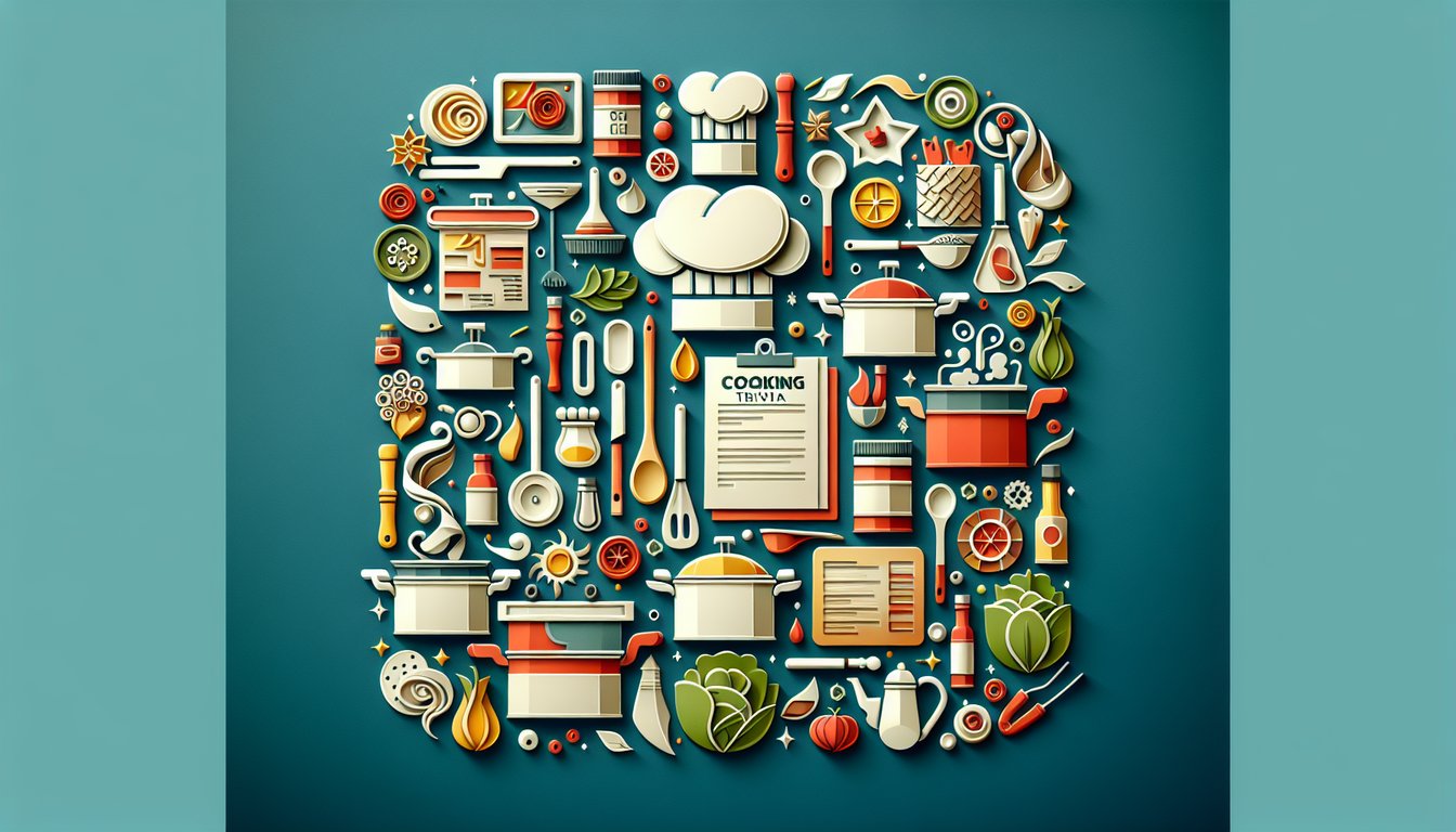 Paper art illustration of Rachael Ray quiz with fun facts net worth guessing and scoring prompts on teal background