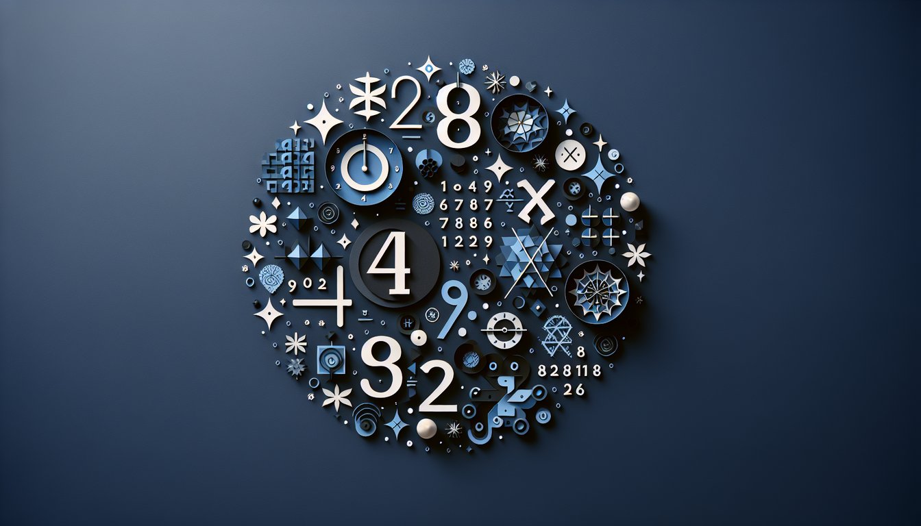 Colorful paper art promoting Periodic Times Tables quiz for elementary students.