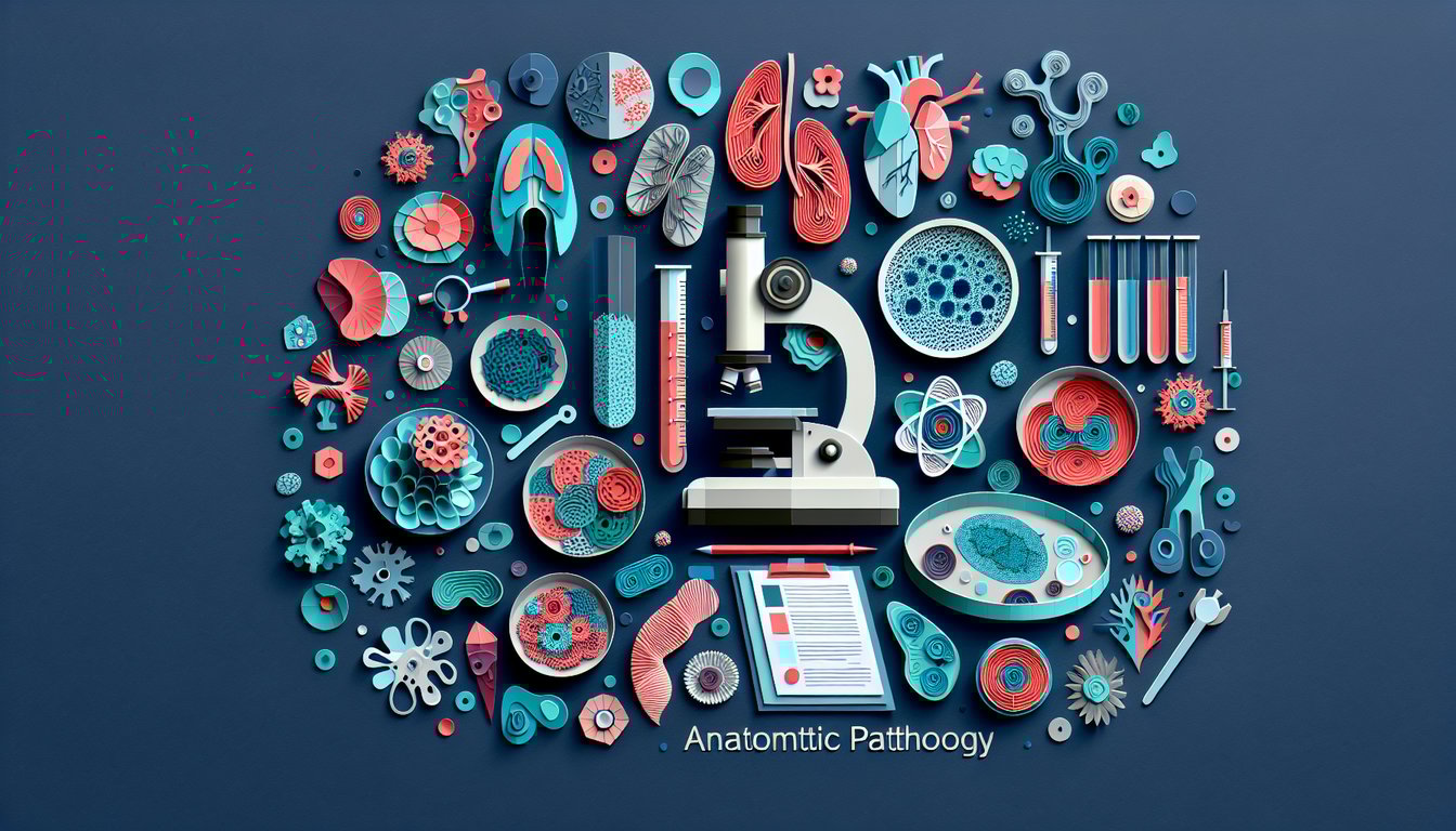 3D voxel art representing Introduction to Anatomic Pathology course content