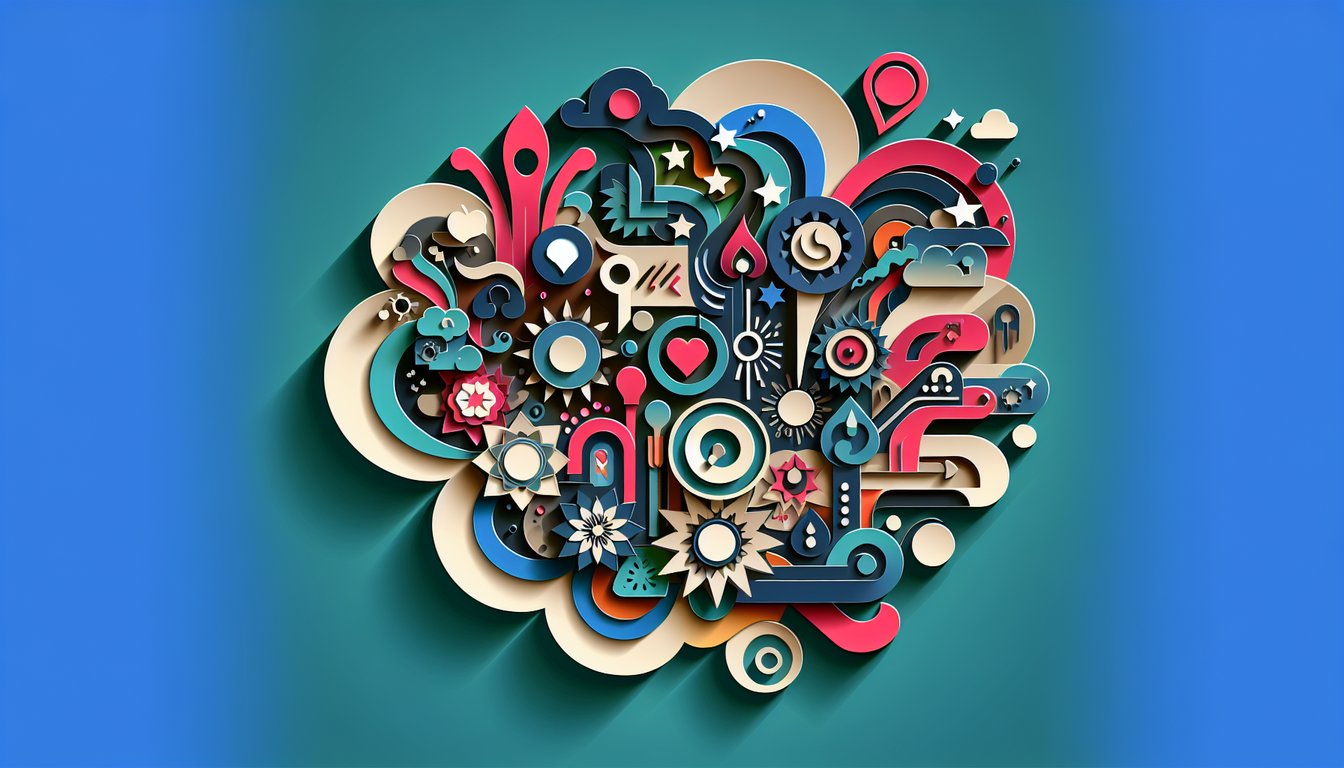 Paper art illustration for quiz Test your Pokemon persona Discover what type you are on teal background