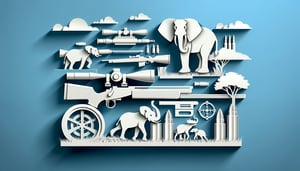 Elephant Gun Quiz | Secondary Keywords: elephant gun facts, big game hunting quiz, hunting rifles trivia, firearms trivia