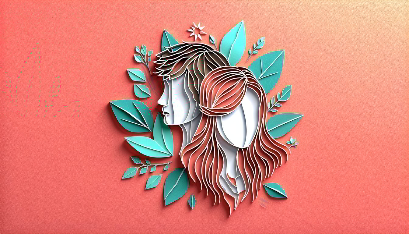 Paper art style open book and floating question marks on coral background promoting wonder book quiz