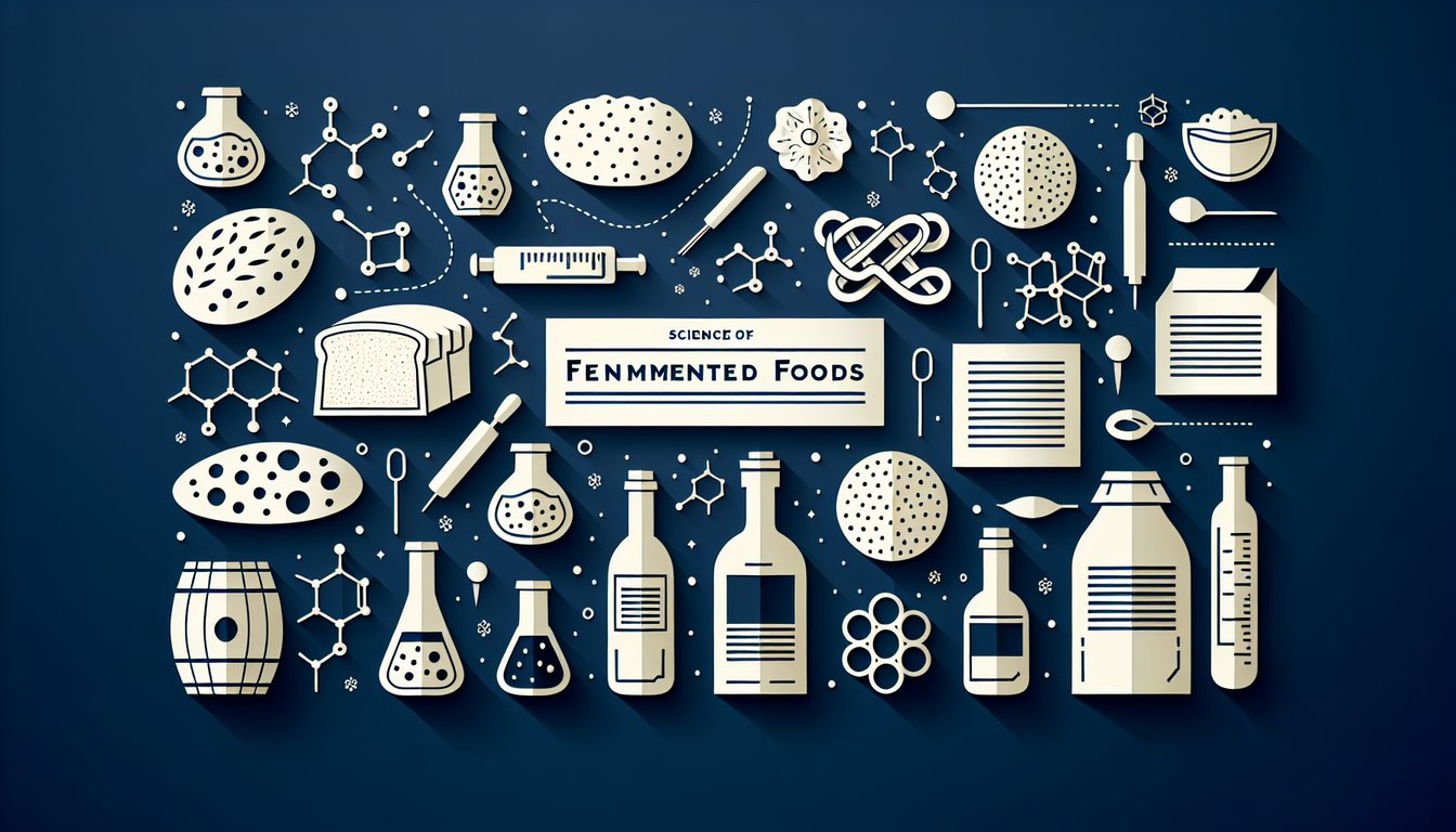 3D voxel art showcasing the course Science of Fermented Foods