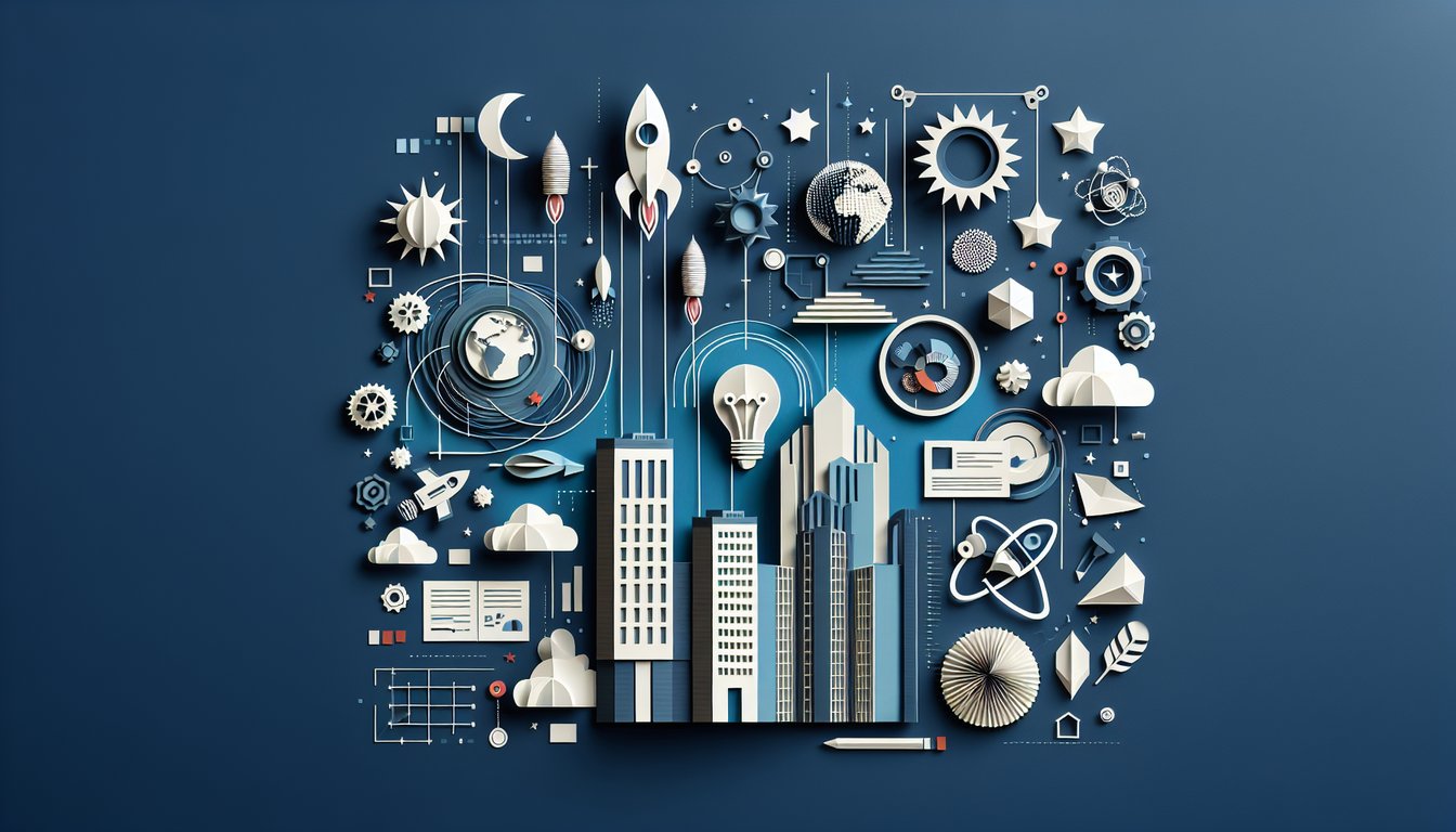 3D voxel art illustrating key concepts from the course Structure and Function II