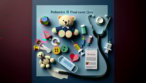 Free Pediatrics II Final Exam Quiz
